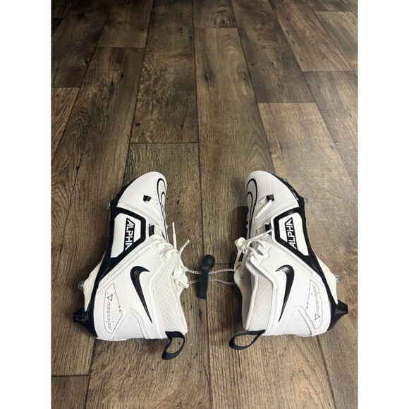 Nike Alpha Menace Pro 3 Detachable Football Cleats Men's Size 11.5 DH3293-100 - Picture 3 of 7